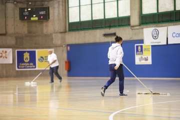  El Teldeportivo se impone al Leganés B en medio de la calima/TA.